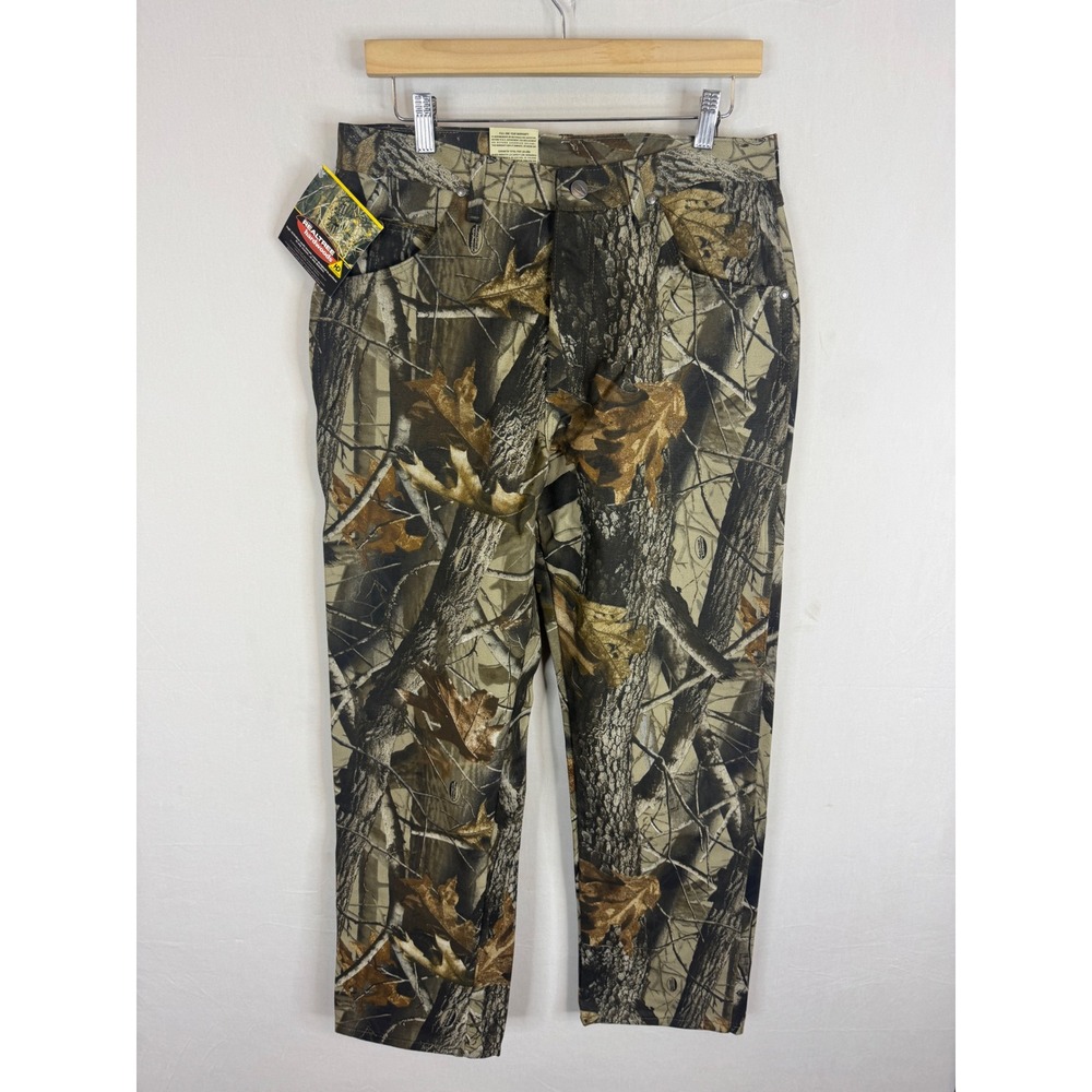 Wrangler Pro Gear Realtree Hardwoods HD Camo Hunting Pants Mens 32x30 NWT